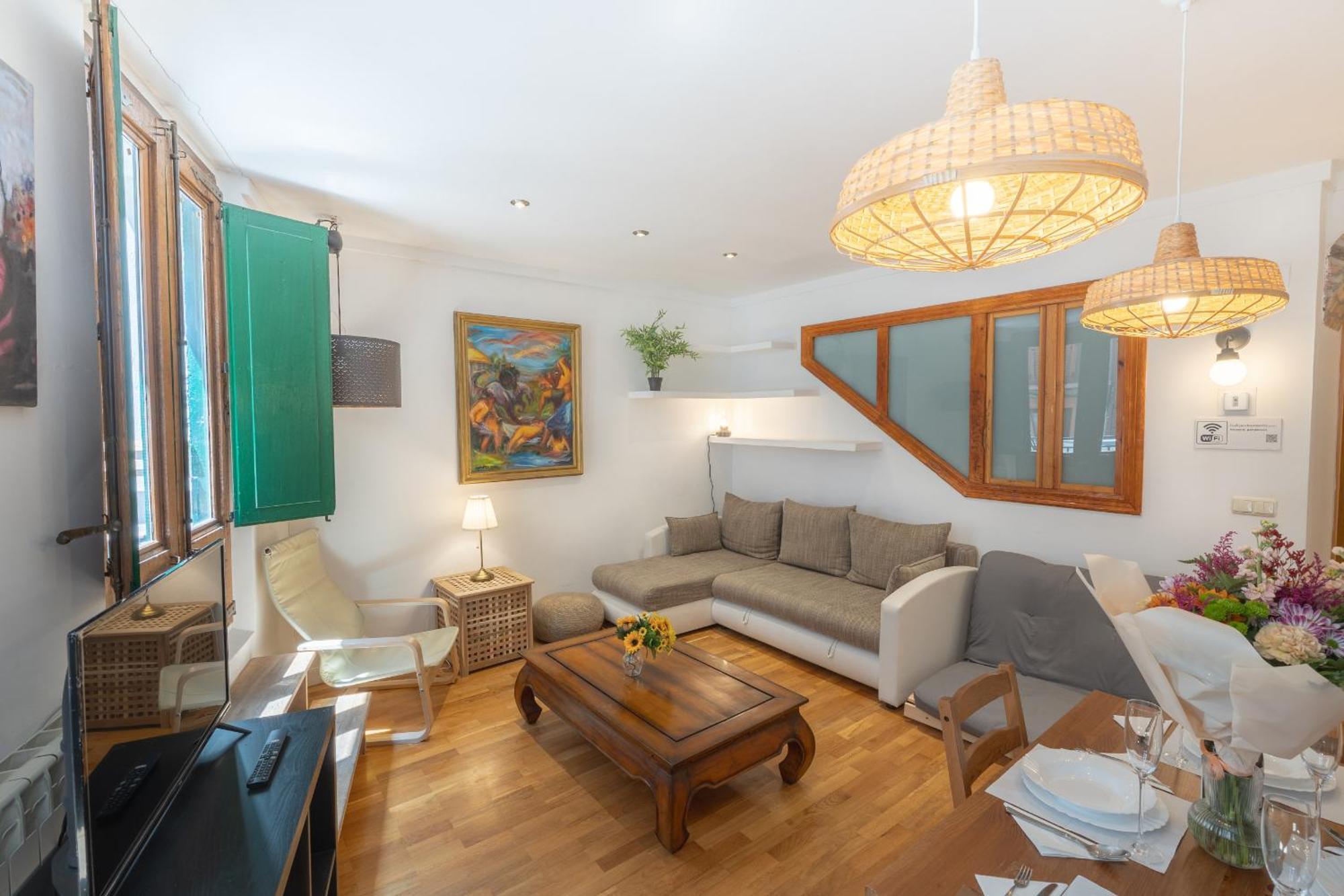 Tuapartamento Centro Estafeta Deluxe Apartment Pamplona Bagian luar foto